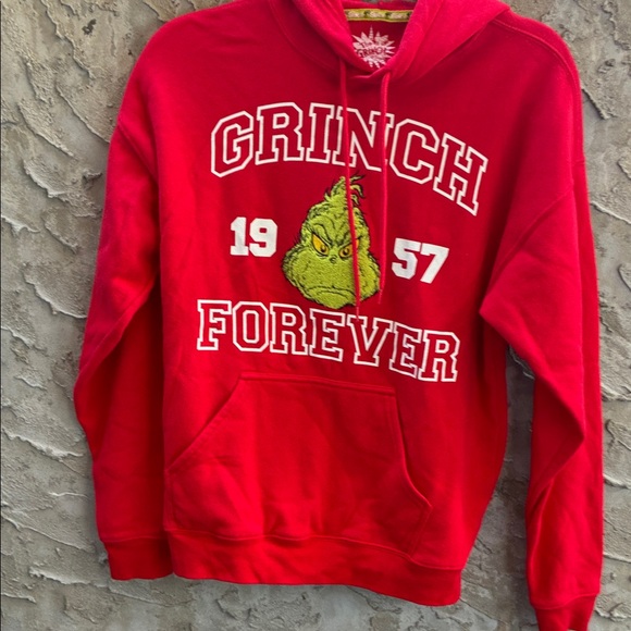 Dr. Seuss Grinch Red Hoodie - Picture 1 of 3
